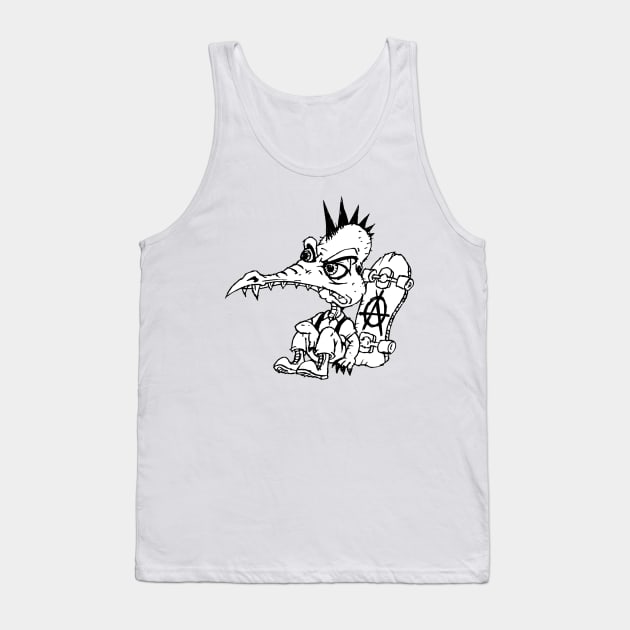 SKATE PUNK CROC 00 Tank Top by roombirth